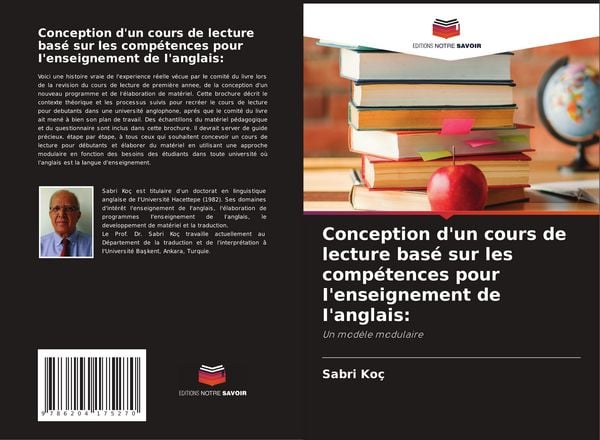 Produktbild: Conception d'un cours de lecture bas&eacute; sur les comp&eacute;tences pour I'enseignement de I'anglais: