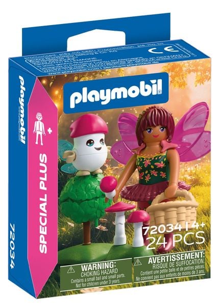Produktbild: PLAYMOBIL 72034 Waldfee mit s&uuml;&szlig;em Helfer