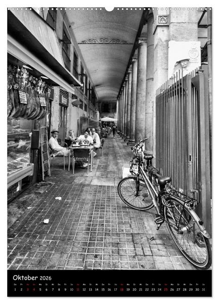 Produktbild: In den Stra&szlig;en und Gassen Barcelonas (hochwertiger Premium Wandkalender 2026 DIN A2 hoch), Kunstdruck in Hochglanz