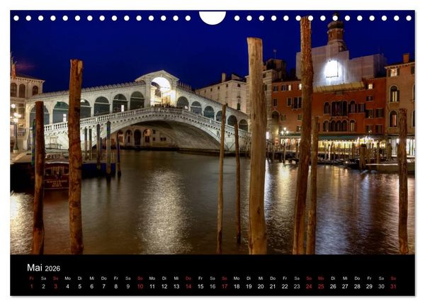 Produktbild: Bella Venezia (Wandkalender 2026 DIN A4 quer), CALVENDO Monatskalender