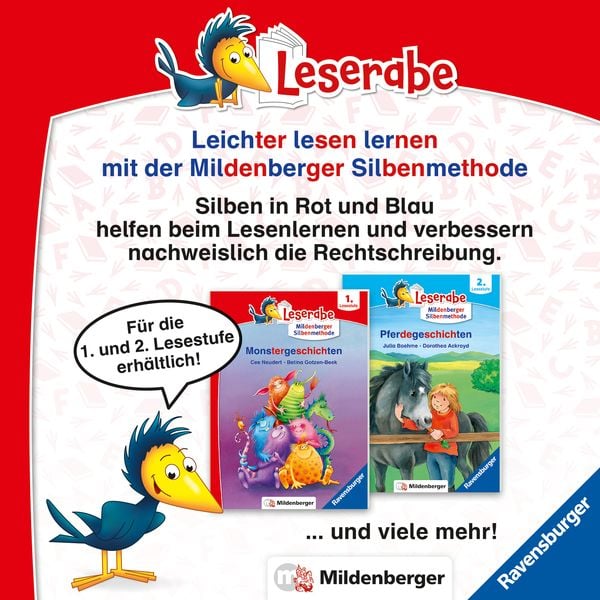Produktbild: Leserabe 1. Lesestufe - Pferdegeschichten