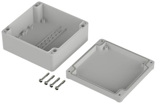 Produktbild: Bopla EUROMAS ET 217 63217000 Industrie-Geh&auml;use 122 x 120 x 57 ABS Lichtgrau (RAL 7035) 1 St.