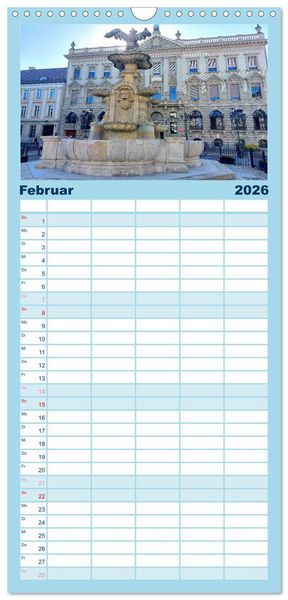 Produktbild: Familienplaner 2026 - Stettin - Bedeutende Hafenstadt in Polen mit 5 Spalten (Wandkalender, 21 x 45 cm) CALVENDO
