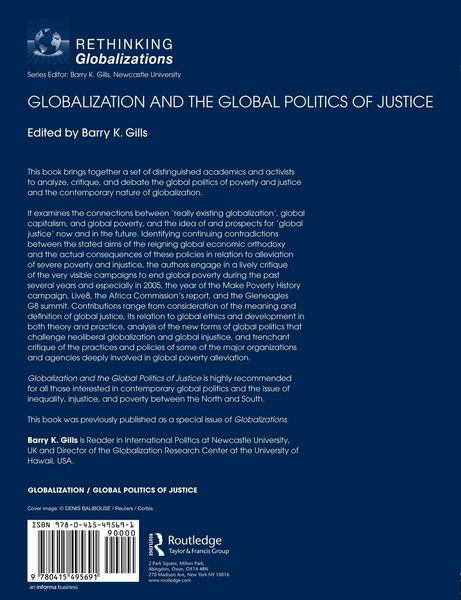 Produktbild: Globalization and the Global Politics of Justice