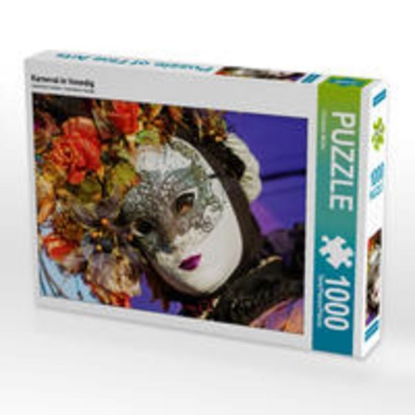 CALVENDO Puzzle Karneval in Venedig | 1000 Teile Lege-Größe 64x48cm Foto-Puzzle für glückliche Stunden