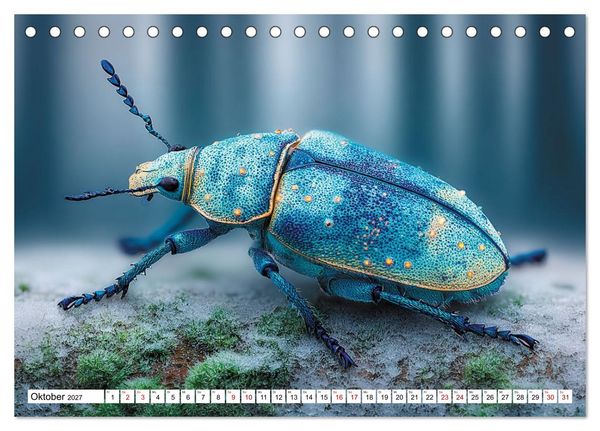 Produktbild: Magische Leuchtinsekten (Tischkalender 2027 DIN A5 quer), CALVENDO Monatskalender