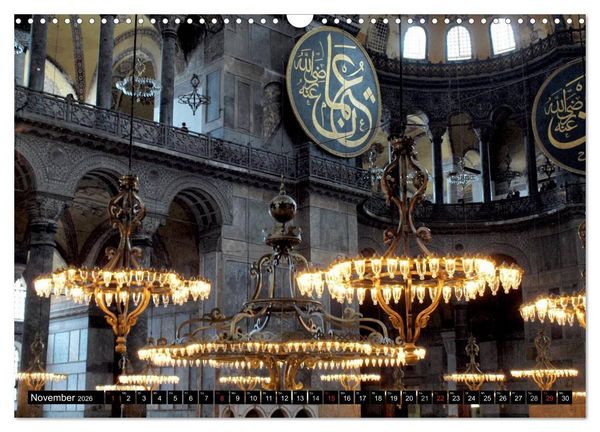 Produktbild: Istanbul - Konstantinopel - Byzanz (Wandkalender 2026 DIN A3 quer), CALVENDO Monatskalender