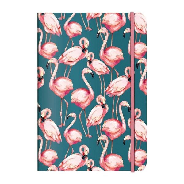 Produktbild: Notizbuch A5 Pink Flamingo