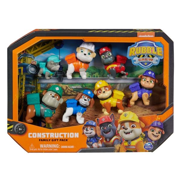 Rubble & Crew - Spielfiguren-Geschenkset mit 7 Hundefiguren zum Sammeln