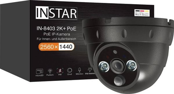 INSTAR IN-8403 2K+ POE sw 14081 LAN IP Überwachungskamera 2560 x 1440 Pixel