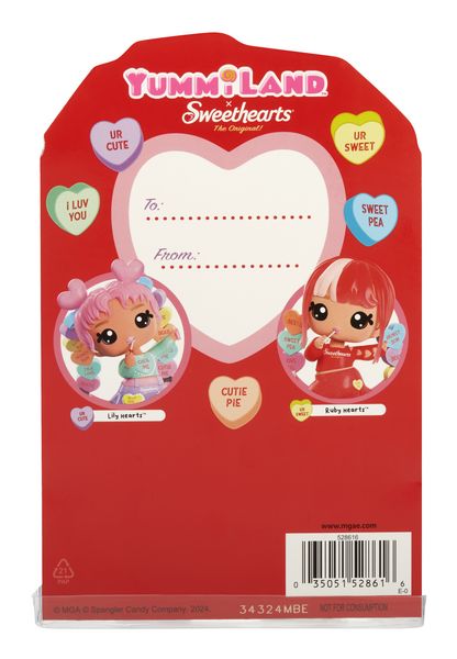 Produktbild: Yummiland x Sweethearts&reg; Lip Gloss Doll - Ruby Hearts