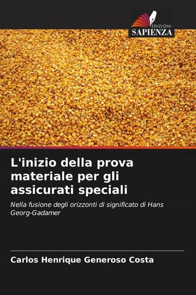 Produktbild: L'inizio della prova materiale per gli assicurati speciali