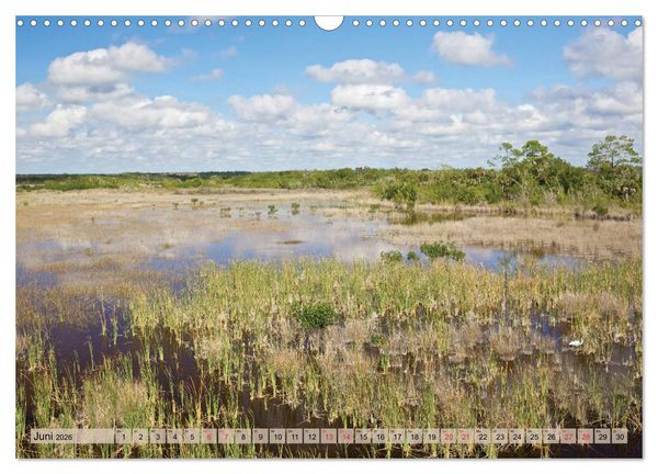 Produktbild: GEOclick calendar: Florida (Wandkalender 2026 DIN A3 quer), CALVENDO Monatskalender