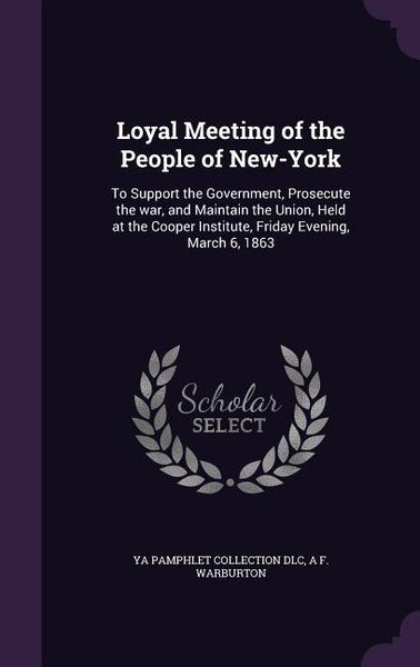 Produktbild: Loyal Meeting of the People of New-York