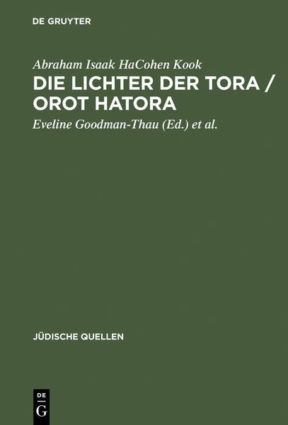 Produktbild: Die Lichter der Tora / Orot HaTora