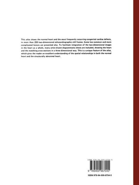 Produktbild: Atlas of Two-Dimensional Echocardiography in Congenital Cardiac Defects