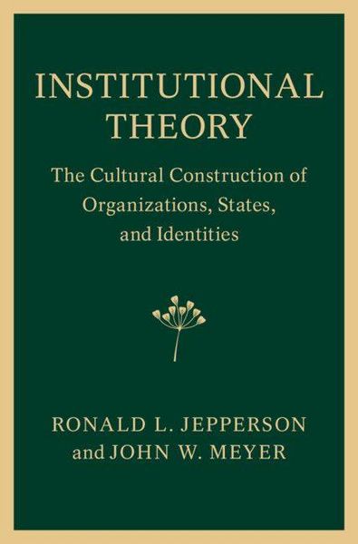 Produktbild: Institutional Theory