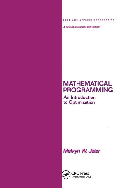 Produktbild: Mathematical Programming