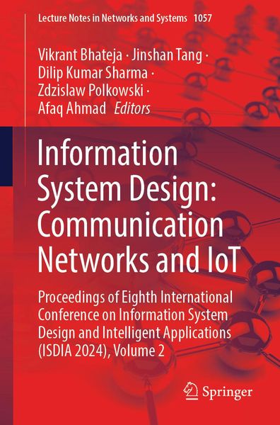 Produktbild: Information System Design: Communication Networks and IoT