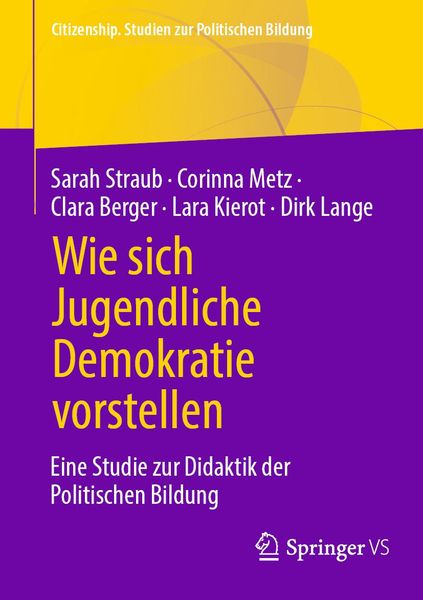 Produktbild: Wie sich Jugendliche Demokratie vorstellen