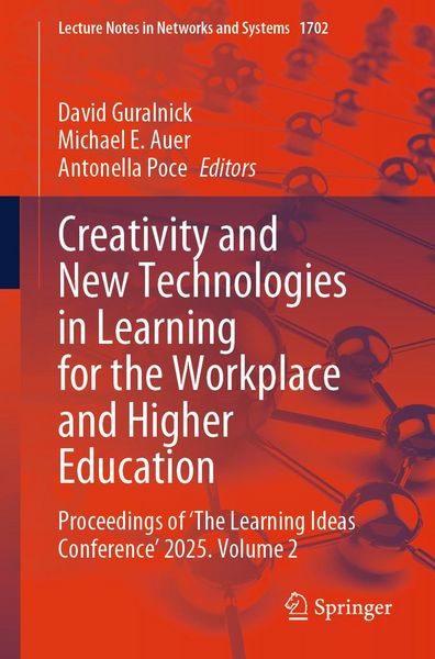 Produktbild: Creativity and New Technologies in Learning for the Workplace and Higher Education