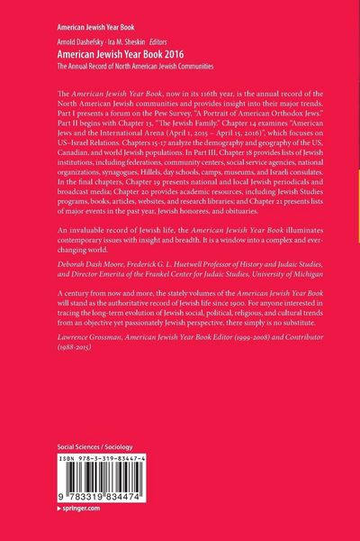 Produktbild: American Jewish Year Book 2016