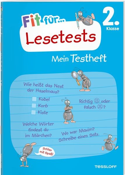 Fit für Lesetests 2. Klasse. Mein Testheft, Geheftet von Julia Meyer, Tessloff Verlag Ragnar Tessloff GmbH & Co. KG, 9783788626617