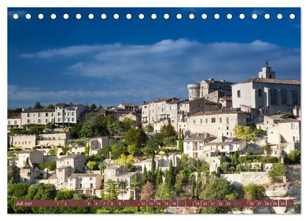 Produktbild: Frankreich. Ein Streifzug durch die D&ouml;rfer der franz&ouml;sischen Provence (Tischkalender 2027 DIN A5 quer), CALVENDO Monatskalender
