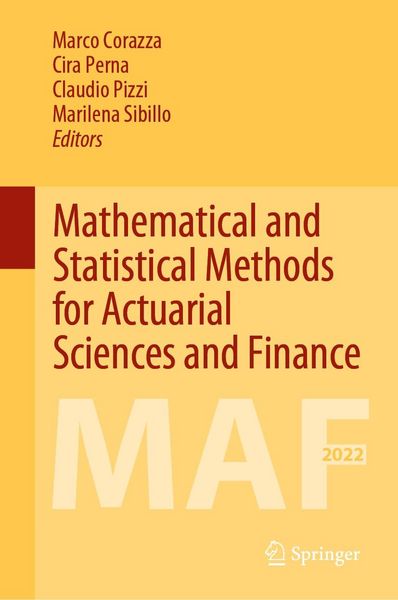 Produktbild: Mathematical and Statistical Methods for Actuarial Sciences and Finance