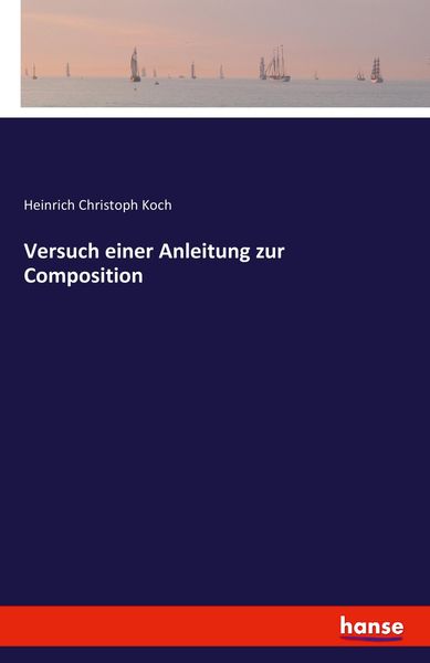 Produktbild: Versuch einer Anleitung zur Composition
