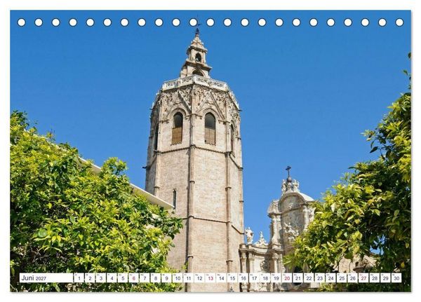 Produktbild: Valencia (Tischkalender 2027 DIN A5 quer), CALVENDO Monatskalender