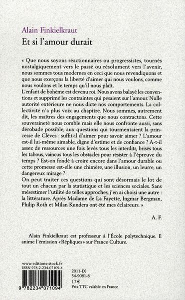 Produktbild: Et si l'amour durait