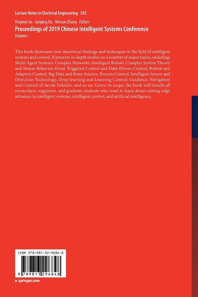 Produktbild: Proceedings of 2019 Chinese Intelligent Systems Conference