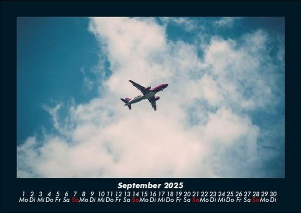 Produktbild: Flugzeuge 2025 Fotokalender DIN A5