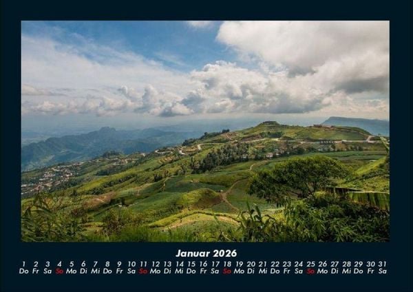 Produktbild: Bergige Welten 2026 Fotokalender DIN A4