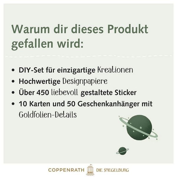 Produktbild: Designpapier-Kreativbuch Sparkle & Stars