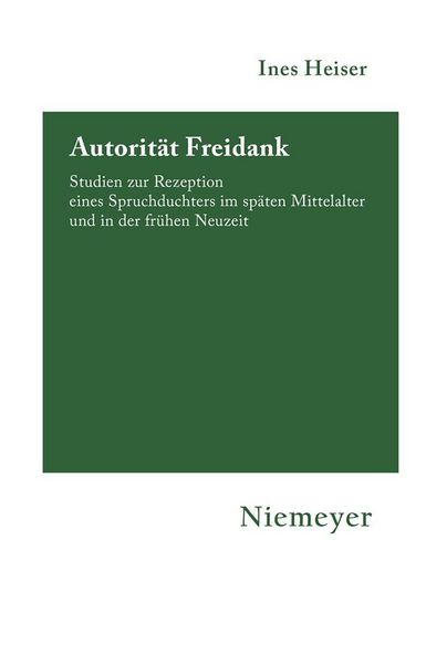 Produktbild: Autorit&auml;t Freidank