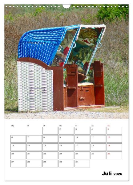 Produktbild: Einzigartige Insel Helgoland (Wandkalender 2026 DIN A3 hoch), CALVENDO Monatskalender