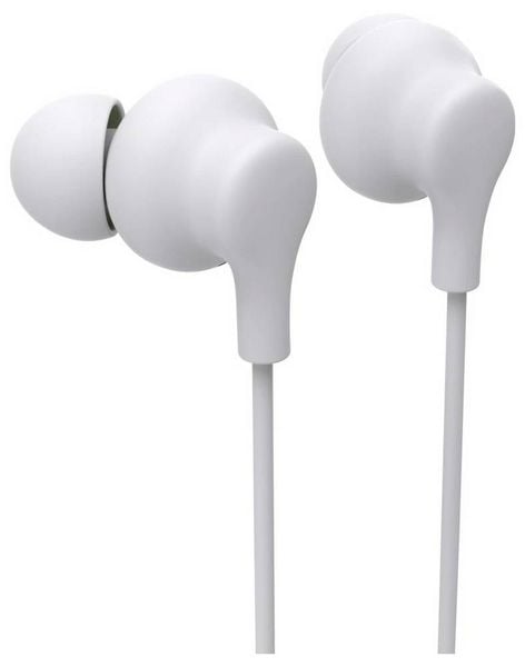 Produktbild: Hama Curly In Ear Kopfh&ouml;rer kabelgebunden Wei&szlig; Lautst&auml;rkeregelung Telefon