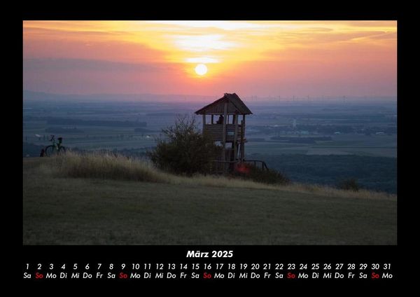 Produktbild: Landschaftskalender 2025 Fotokalender DIN A3