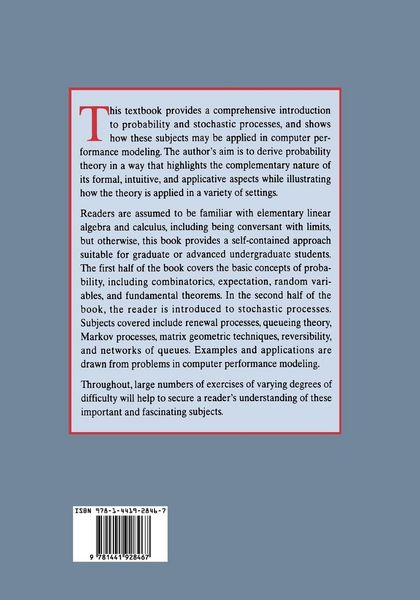 Produktbild: Probability, Stochastic Processes, and Queueing Theory