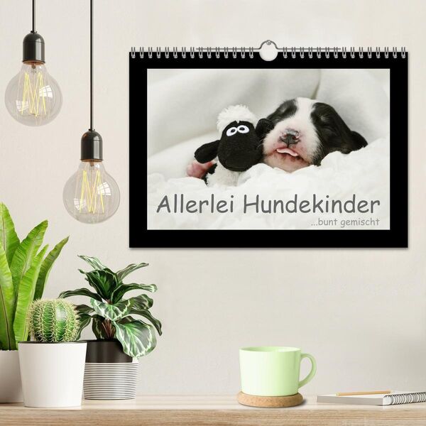 Produktbild: Allerlei Hundekinder (Wandkalender 2027 DIN A4 quer), CALVENDO Monatskalender