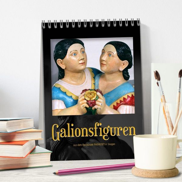 Produktbild: Galionsfiguren (Tischkalender 2026 DIN A5 hoch), CALVENDO Monatskalender