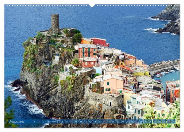 Produktbild: Wege durch die Cinque Terre (Wandkalender 2026 DIN A2 quer), CALVENDO Monatskalender