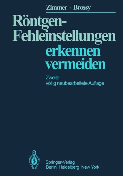 Produktbild: R&ouml;ntgen-Fehleinstellungen