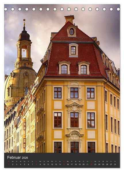 Produktbild: Mein Dresden (Tischkalender 2026 DIN A5 hoch), CALVENDO Monatskalender