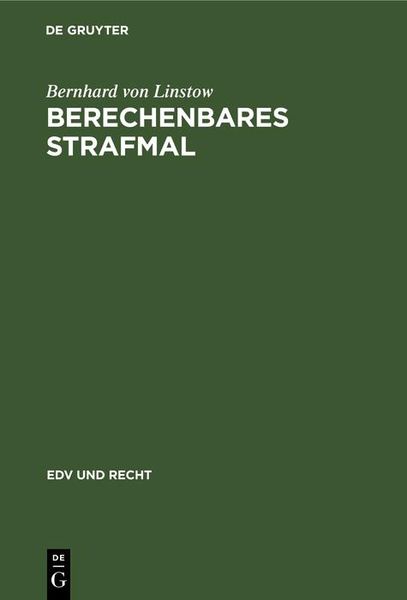 Produktbild: Berechenbares Strafmal