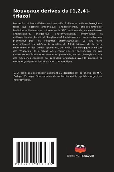 Produktbild: Nouveaux d&eacute;riv&eacute;s du [1,2,4]-triazol