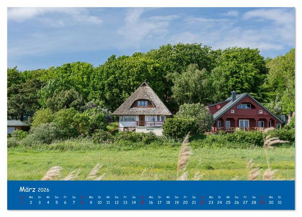 Produktbild: Besuch auf Hiddensee (hochwertiger Premium Wandkalender 2026 DIN A2 quer), Kunstdruck in Hochglanz