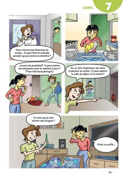 Produktbild: PONS Sprachlern-Comic Franz&ouml;sisch